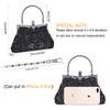 Fashion Vintage Style Handbag Beaded Sequined Evening Bag Wedding Party