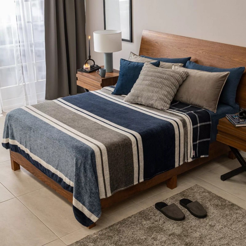 Vianney Frazada Nordico Preston De 109x170cm Vianney 2 Vistas