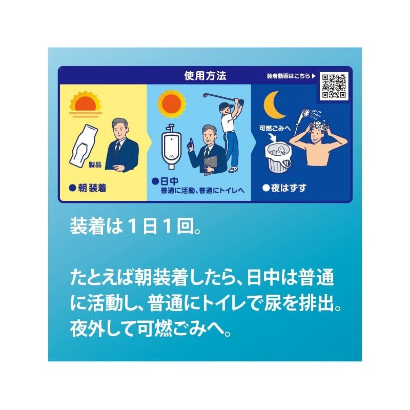 TIMESHIFT Men's Urine Care Products (Standard Type), Instron Space Co