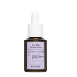 Meisani Blue Retinol Elixir Facial Serum w Aloe, Niacinamide