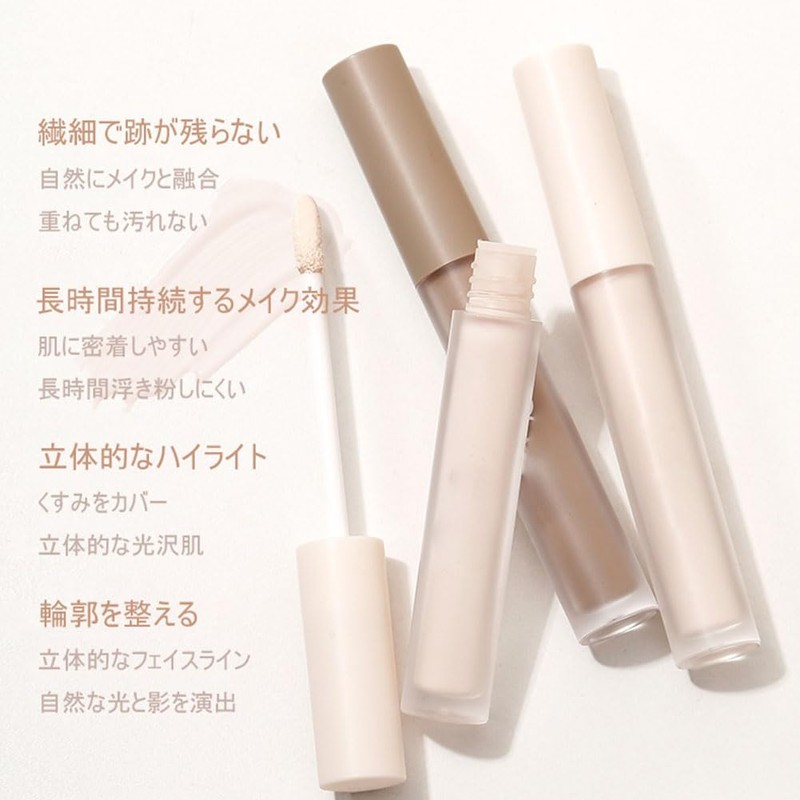 FOMIX Highlighter 3D Creation Shading Highlights Liquid Stick Contour Concealer