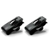 M6 Black U-Style Clip-On Nut, U-Type Carbon Steel Regular Extruded