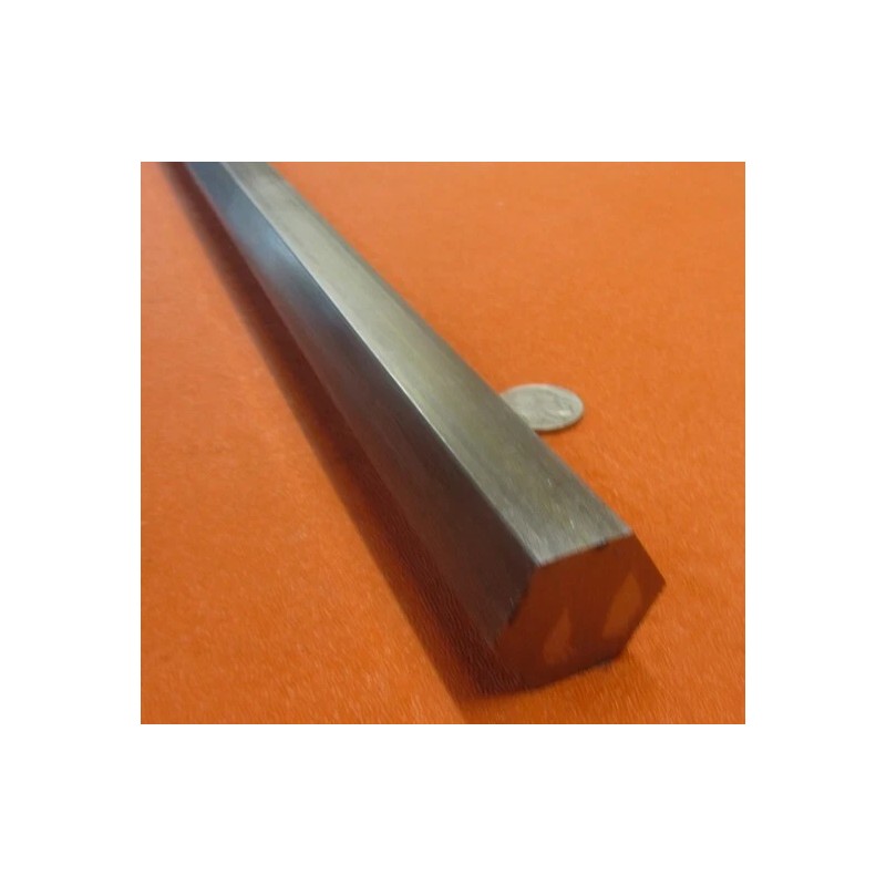 Basic 4140 Alloy Steel Hex Rod 1.0" Hex x 4