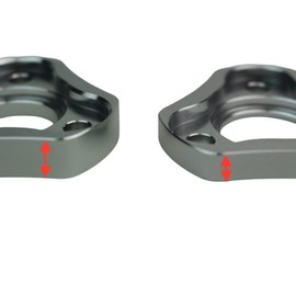 Mini Moto Aluminum Monkey Offset Rear Sprocket Spacer 4mm