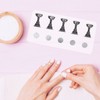 Beavorty Nail Art Practice Base Holder 2 Pack Magnetic Manicure