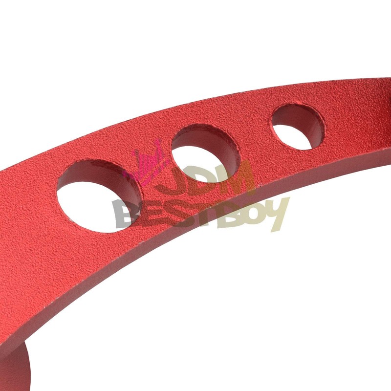 JDMBESTBOY 2Pcs RED Car Window Winder Glass Crank Handle Aluminium