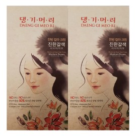 Daeng Gi Meo Ri Hair Color Medium Brown (2 PACK)