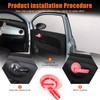 Suitable for Fiat 500 2010-2024 Car Inner Handle Panel Decorative