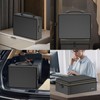 ENGPOW Fireproof Document Box with Lock, Fireproof Water Resistant Heat