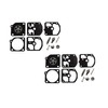 Carburetor Repair/Rebuild Kit Replaces ZAMA RB-7 For Echo 280E-EVLP 290E-EVLP