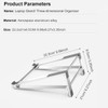 Awxlumv Laptop Stand, Aluminum Vertical Laptop Computer Stand,Ventilated Laptop Riser