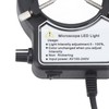 Microscope Ring Light LED Light Source Adjustable Microscope Accessory 100‑240V