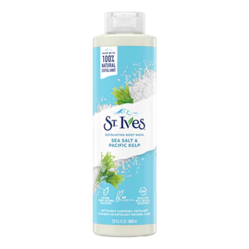 Gel De Baño Exfoliante Sea Salt & Pacific Kelp 650ml