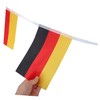 Mobestech 1Set German Flag Bunting Bright Decorative Germany Gardens Flag