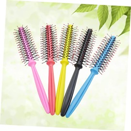 TOVINANNA Curly Hair Styling Round Bristles Comb Handle for Curly Hair Effortless Detangling Friends Selection