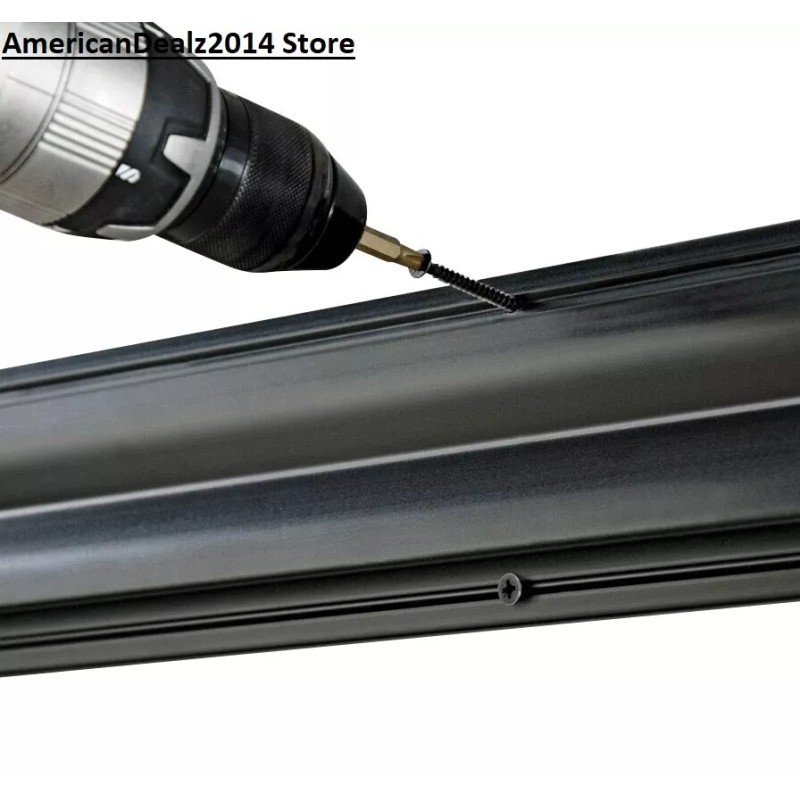 Kobalt 32-in Black Plastic Storage Rail Multipurpose Garage Wall Organizer