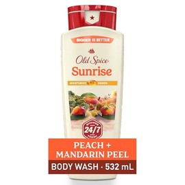 Gel de Ducha Old Spice Sunrise para Hombre | Frescura 24/7, Aroma Duradero, Limpieza Profunda – 532 mL