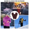 PATIKIL 8.7" x 3.5" Touchscreen Winter Gloves, 1 Pair Unisex