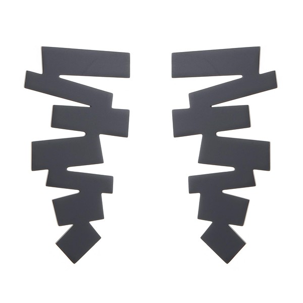 Irregular Earrings Geometric Shaped Retro Exaggerated Earrings For Women Gold