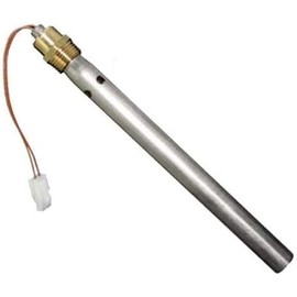 Jpshop Pellet Stove Spark Plug 350W Length 175mm 9.9mm Outer Tube 190mm x 18mm 1/2" Connector for Ferroi Stoves