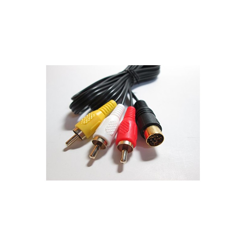 Sega Saturn Cable (SS) SEGA SATURN AV Cable ◆Gold Plated