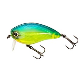 Yo-Zuri F1138 HCLL 3DS Crank SSR Floating Diver Lure, 2-Inch, Holographic Chartreuse Lime