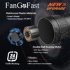 4 Inch Inline Duct Fan 130CFM Airflow with Stepless Speed