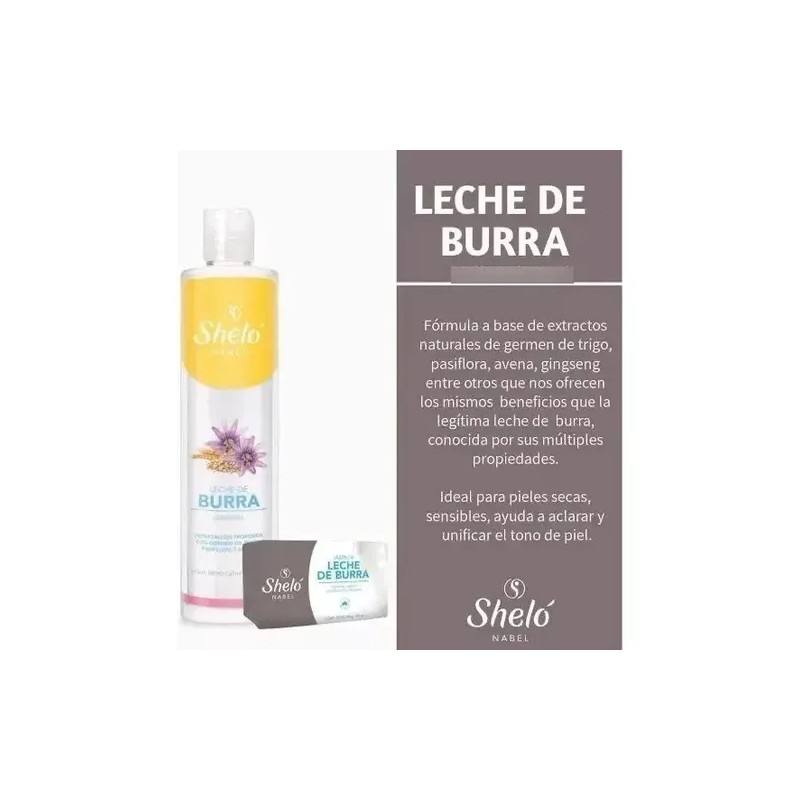 Kit Crema & Jabón Leche De Burra Aclara & Unifica