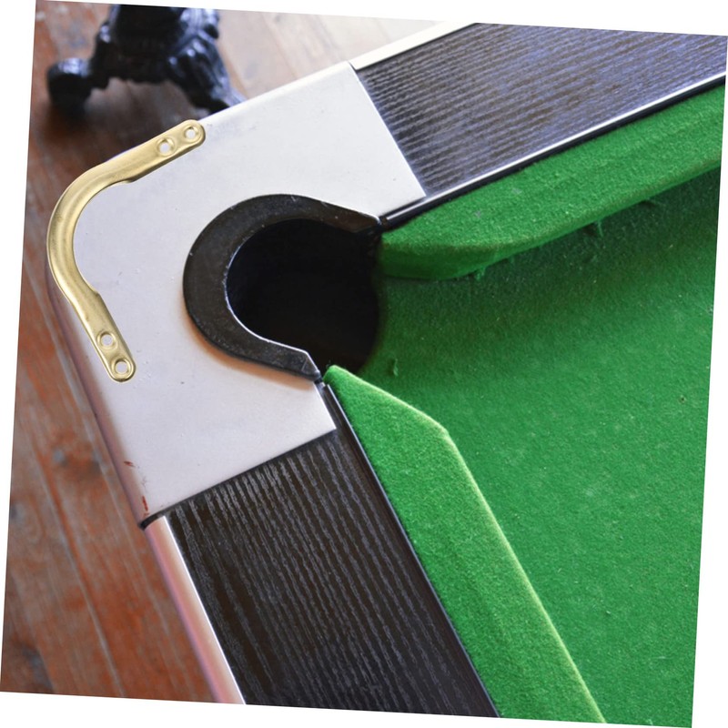Mikinona 6pcs Pool Table Pockets Fixing Kit Durable Billiard Net