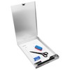 Saunders 31017 Clipboard/Forms Holder with Opening Base Silver
