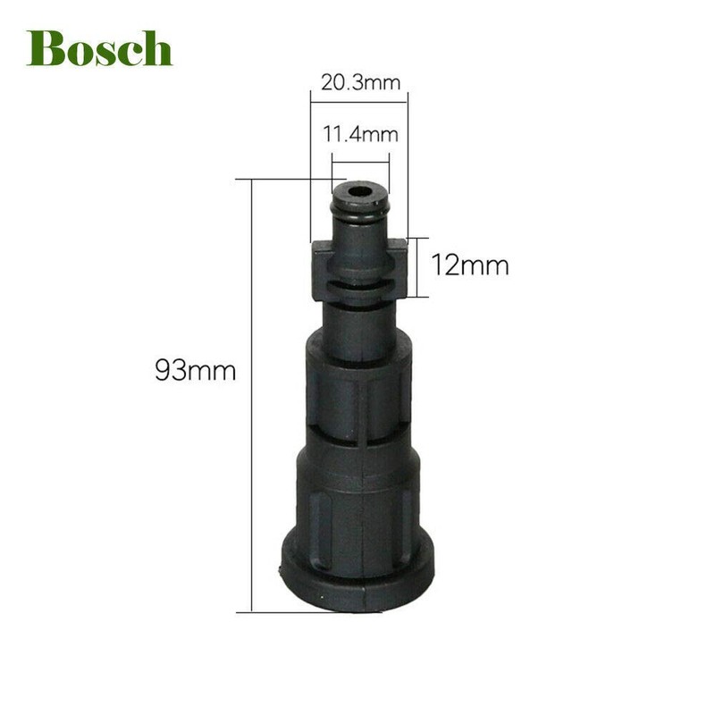 Pressure Washer Coupling Adapter POWERTOOL Foam Nozzle Fittings Plastic Washer