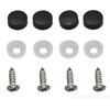 Stainless Steel License Plate Frame Self-Tapping Screws Fasteners ((4X) M6x20,