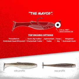 CrushCity Mayor 3 Pro Blue Red Pearl CCMYR3PBRP