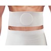 Scudotex 686 Salus - Umbilical Belt for Hernia, White, Adjustable 12 cm, Size 5 (90 cm)