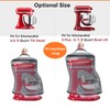 BAGSPRITE Stand Mixer Cover with Appliance Sliders Compatible with KitchenAid