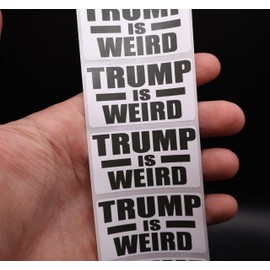 50PCS Trump is Weird Sticker Bulk lot Label Decals