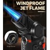 WANBRO 4 Pack of Torch Lighter, 30° & 45° Rotatable