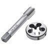 Aynaxcol 5/8"-24 UNEF HSS Tap and Die Set Machine Thread
