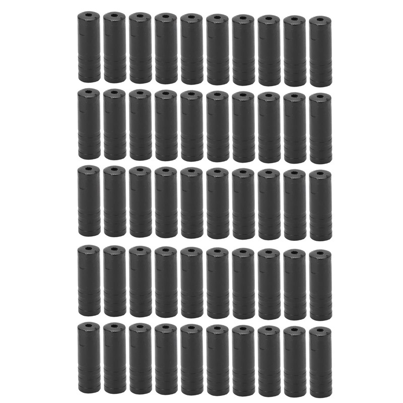 BuyWeek Shift Cable End Caps, 50pcs 5mm Bicycle Brake Cable