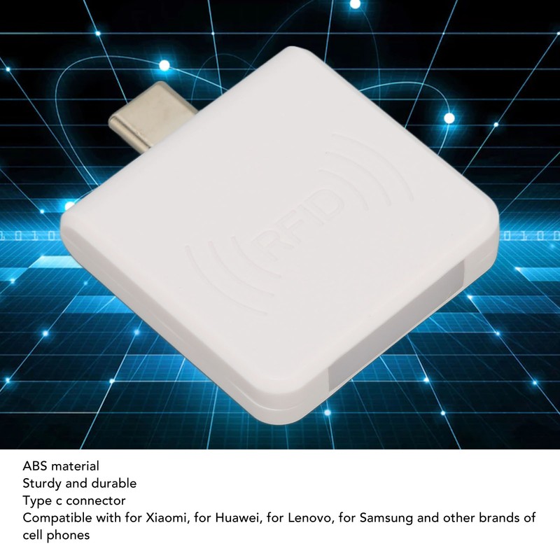 RFID ID Mobile Phone Card Reader Type C Interface 125Khz