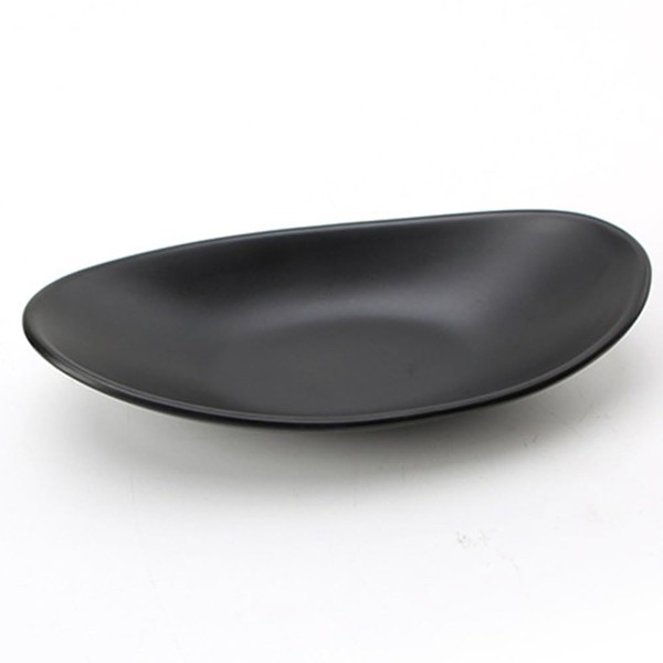 TAIHE Oval Key Tray, Jewellery Tray, Black Decorative Bowl, Tray,