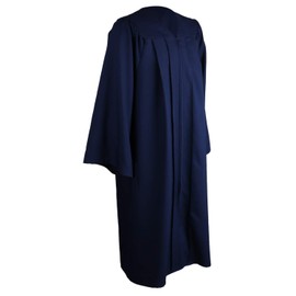 OSBO GradSeason Unisex Matte Robes for Graduation Gown, Choir Robes, Pulpit Robe and Pastor, Navy, 57 Plus