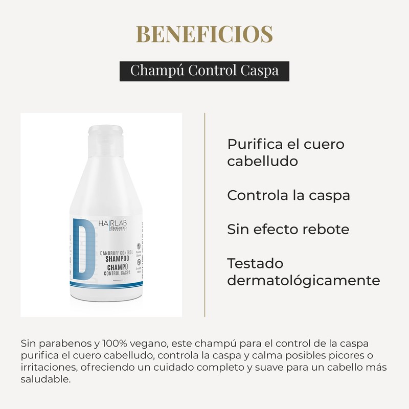 SALERM - Anti-Dandruff Shampoo - Shampoo Against Dandruff Hair Lab