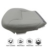 NLQR Front Driver Side Bottom, Perforated Replacement Seat Cover Gray