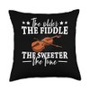 The older the fiddle viola string instrument fiddle player Throw