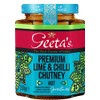 Geeta's Lime & chili Chutney hot 230g