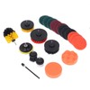 22pcs Drill Brush Attachments Set Multipurpose Power Scrubber Cleaning Kit