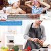 XZSKD 4pcs Chef hat, chefs hat,chef apron, for Adults Adjustable