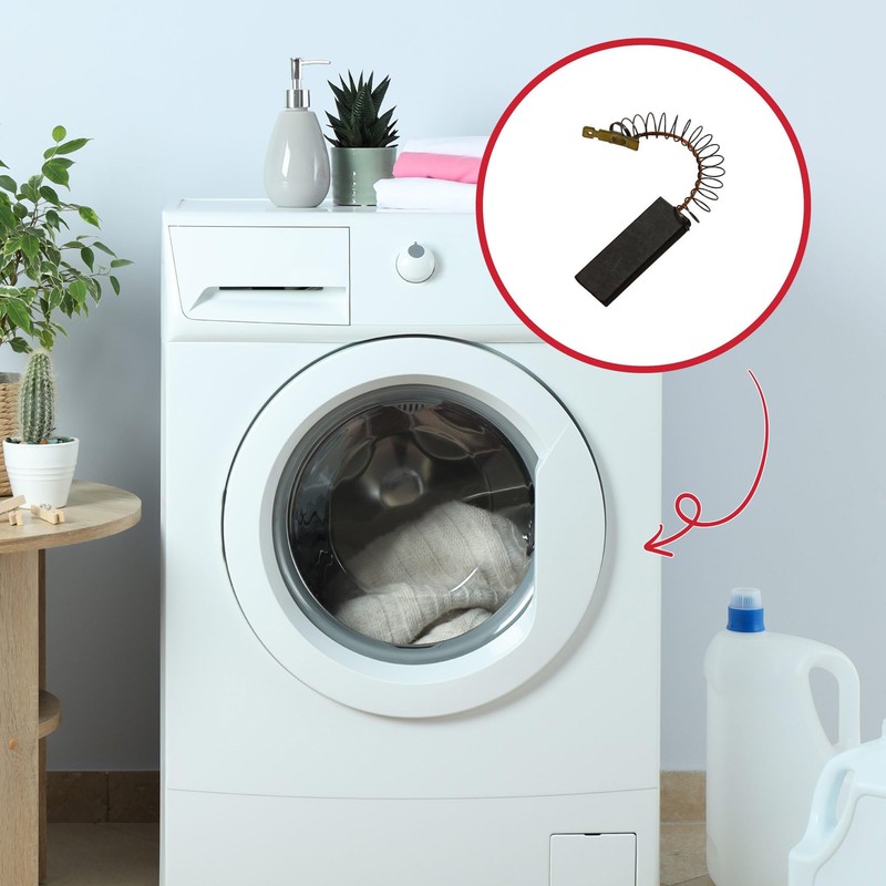 2 x Washing Machine Carbon Brushes 00616505