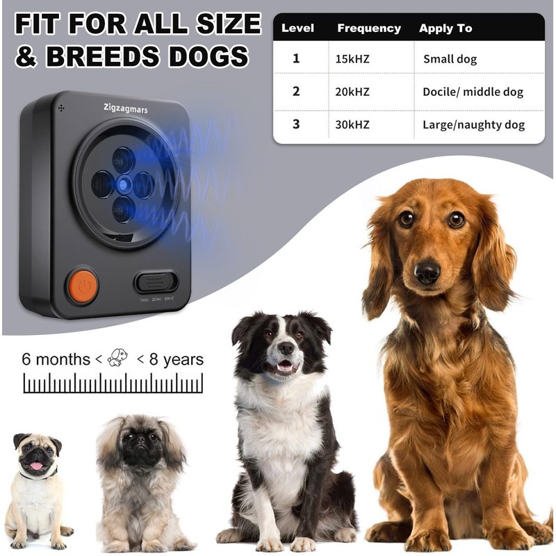 Anti Barking Devices, Ultrasonic Barking Deterrent Devices with 3 Frequency